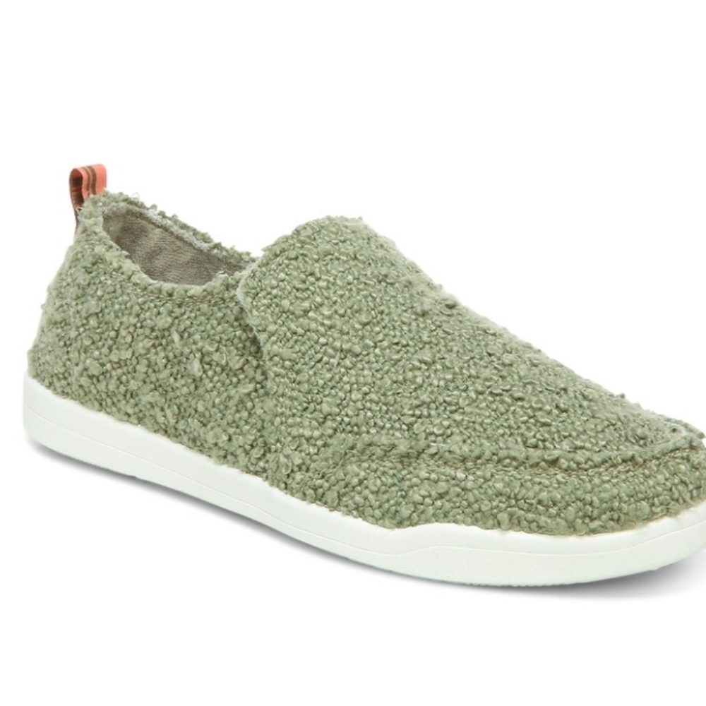 Women’s Vionic Malibu Boucle Slip-On – Army Green